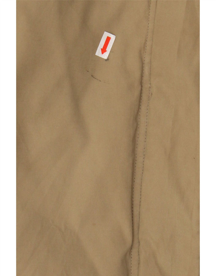 CANADIENS Mens Hooded Padded Jacket UK 38 Medium Beige