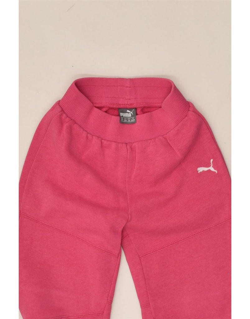 PUMA Girls Tracksuit Trousers Joggers 3-4 Years Pink | Vintage Puma | Thrift | Second-Hand Puma | Used Clothing | Messina Hembry 