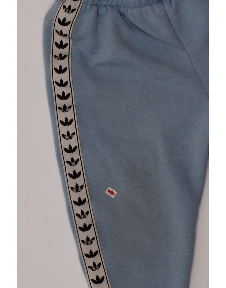 Adidas Boys Graphic Cargo Tracksuit Trousers Joggers 2-3 Years  Blue Cotton