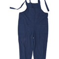 Lucy & Yak Mens Tapered Dungarees Trousers Medium Navy Blue