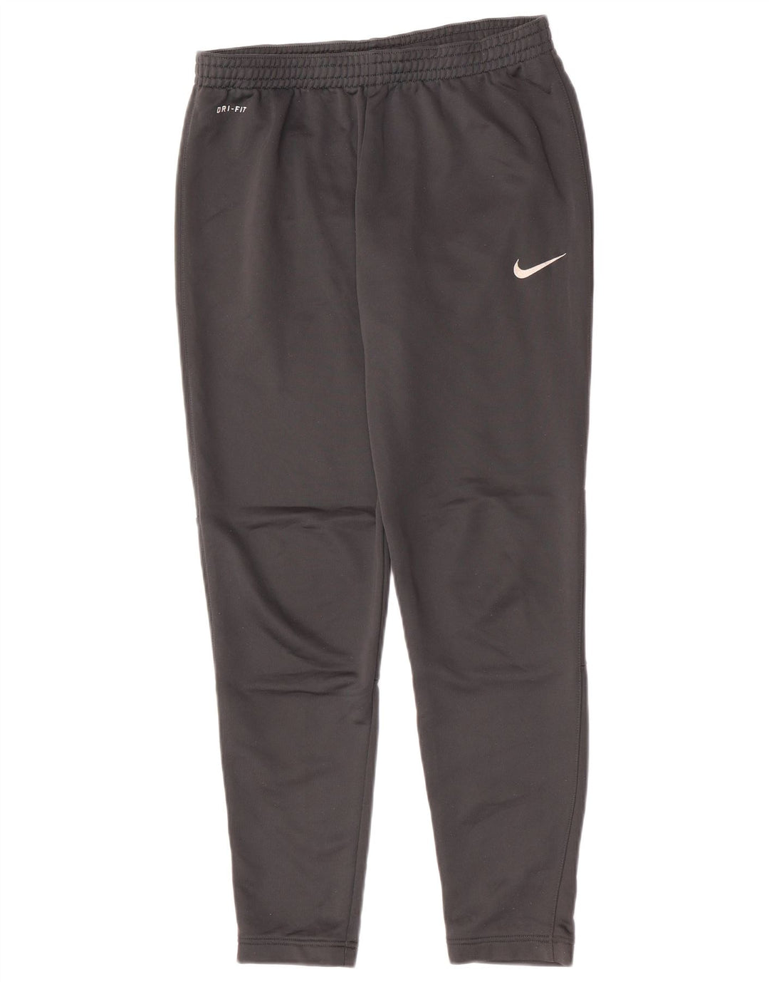 Nike Mens Dri Fit Tracksuit Trousers Medium Grey Polyester