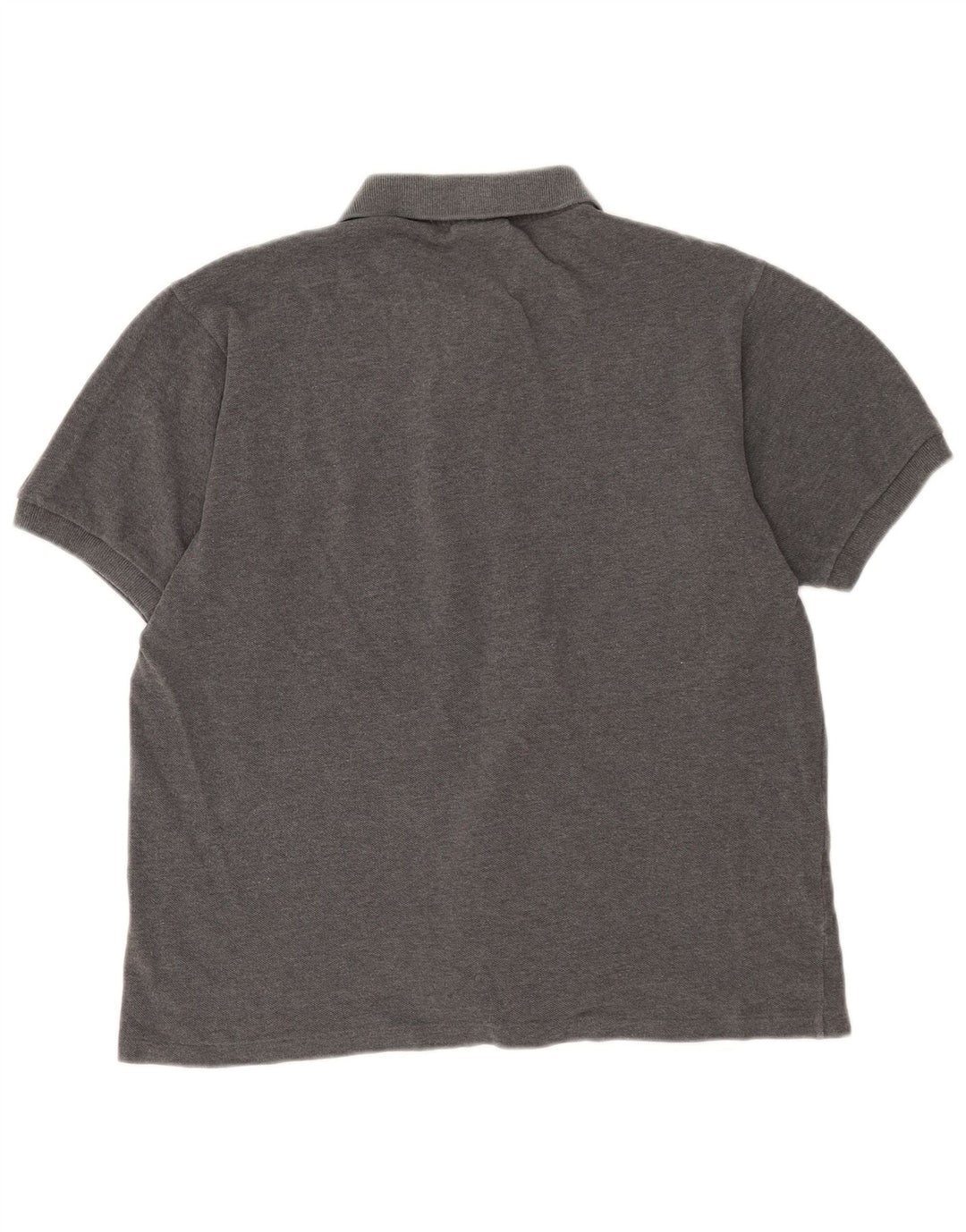 Lacoste Mens Polo Shirt Size 5 Large Grey Cotton