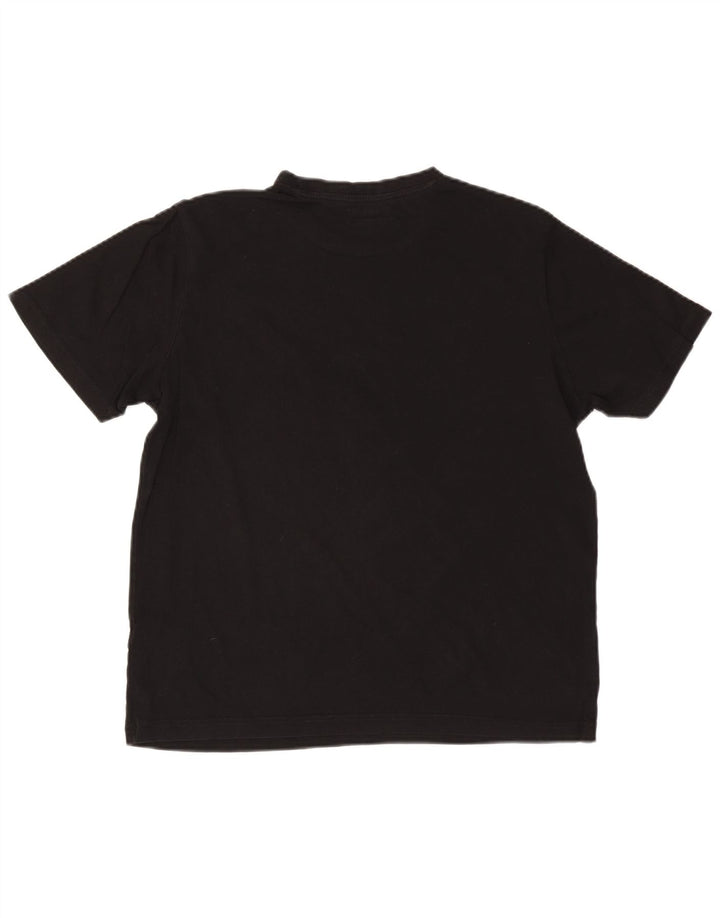 Kappa Mens Graphic T-Shirt Top Large Black