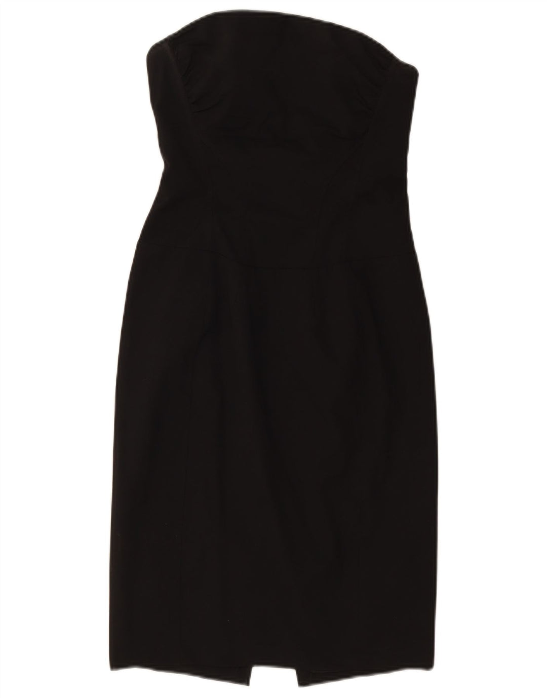 Elisabetta Franchi Womens Strapless Dress IT 44 Medium Black