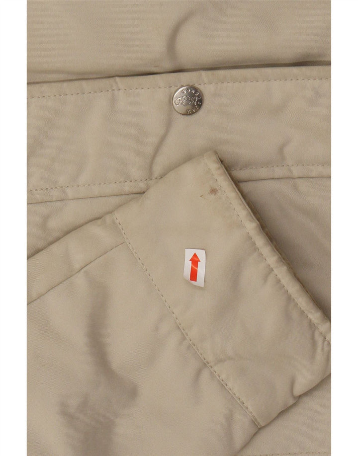 REFRIGUE Womens Windbreaker Coat UK 18 XL Beige Polyester