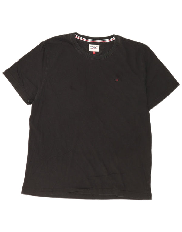 Tommy Hilfiger Mens T-Shirt Top XL Black