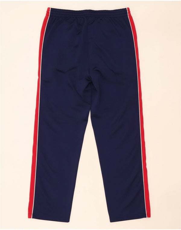 Fila Mens Tracksuit Trousers IT 48 Medium Navy Blue Colourblock Polyester
