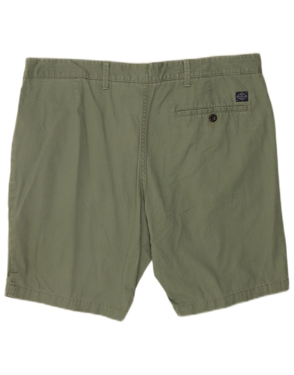 Marks & Spencer Mens Chino Shorts XL W38 Green Cotton