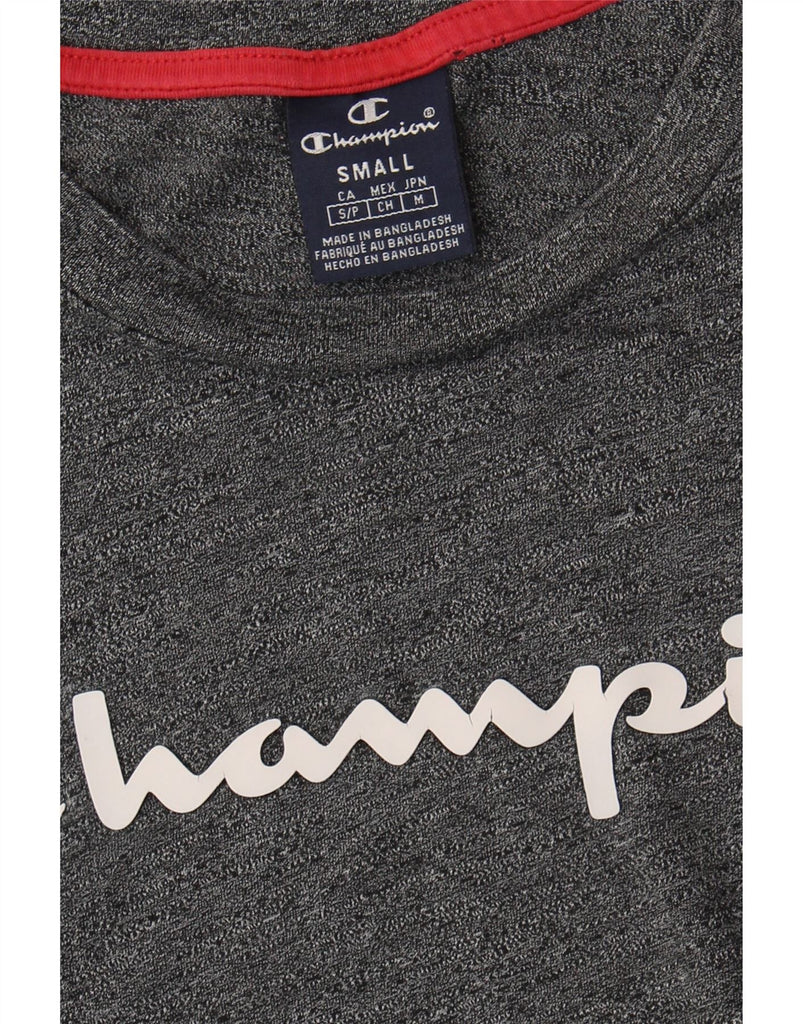 CHAMPION Mens Graphic T-Shirt Top Small Grey Cotton Vintage Champion and Second-Hand Champion from Messina Hembry 