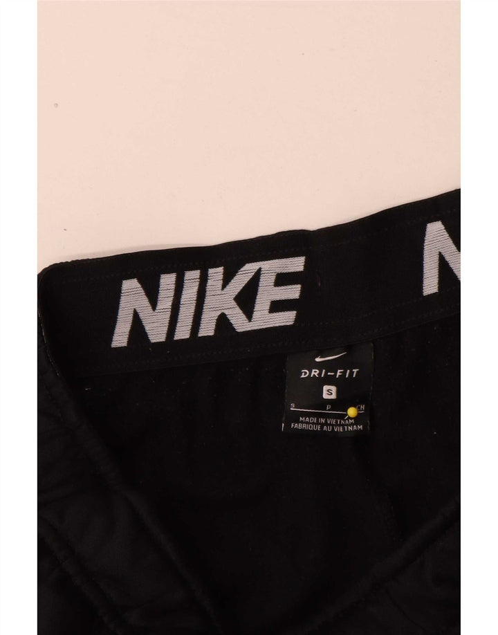 Nike Mens Tracksuit Trousers Small Black Polyester Sports