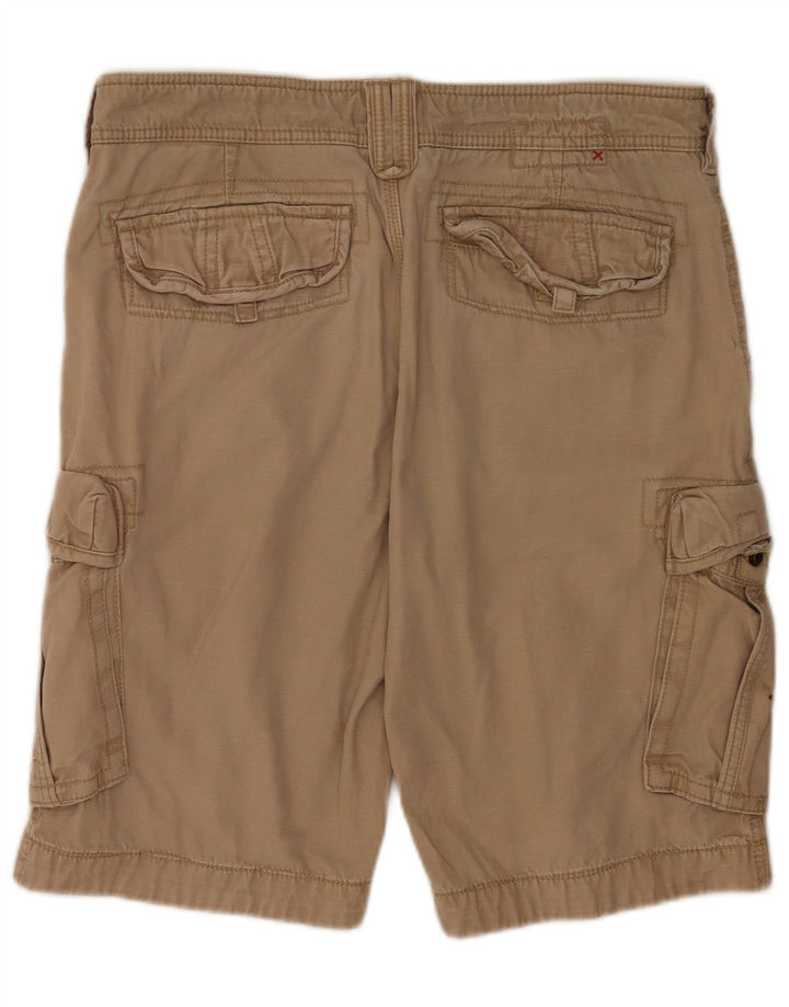 Fat Face Mens Cargo Shorts W34 Large Beige Cotton