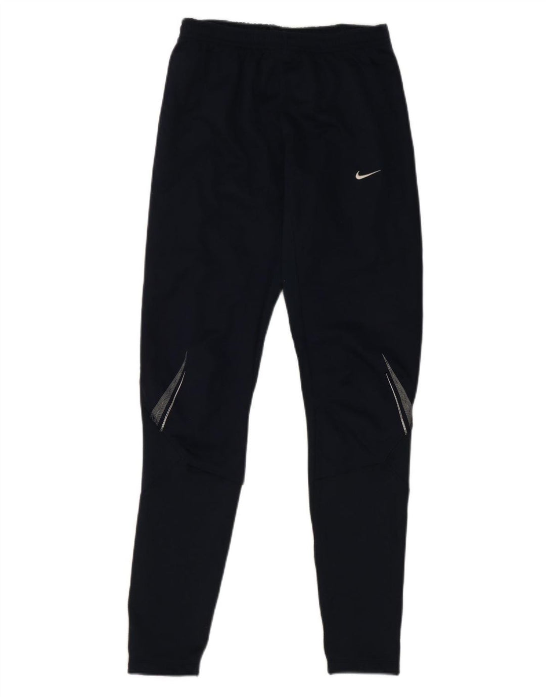 Nike Mens Tracksuit Trousers Medium Navy Blue Striped Polyester