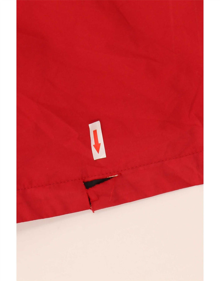 Columbia Mens Titanium Hooded Rain Jacket UK 38 Medium Red Polyester