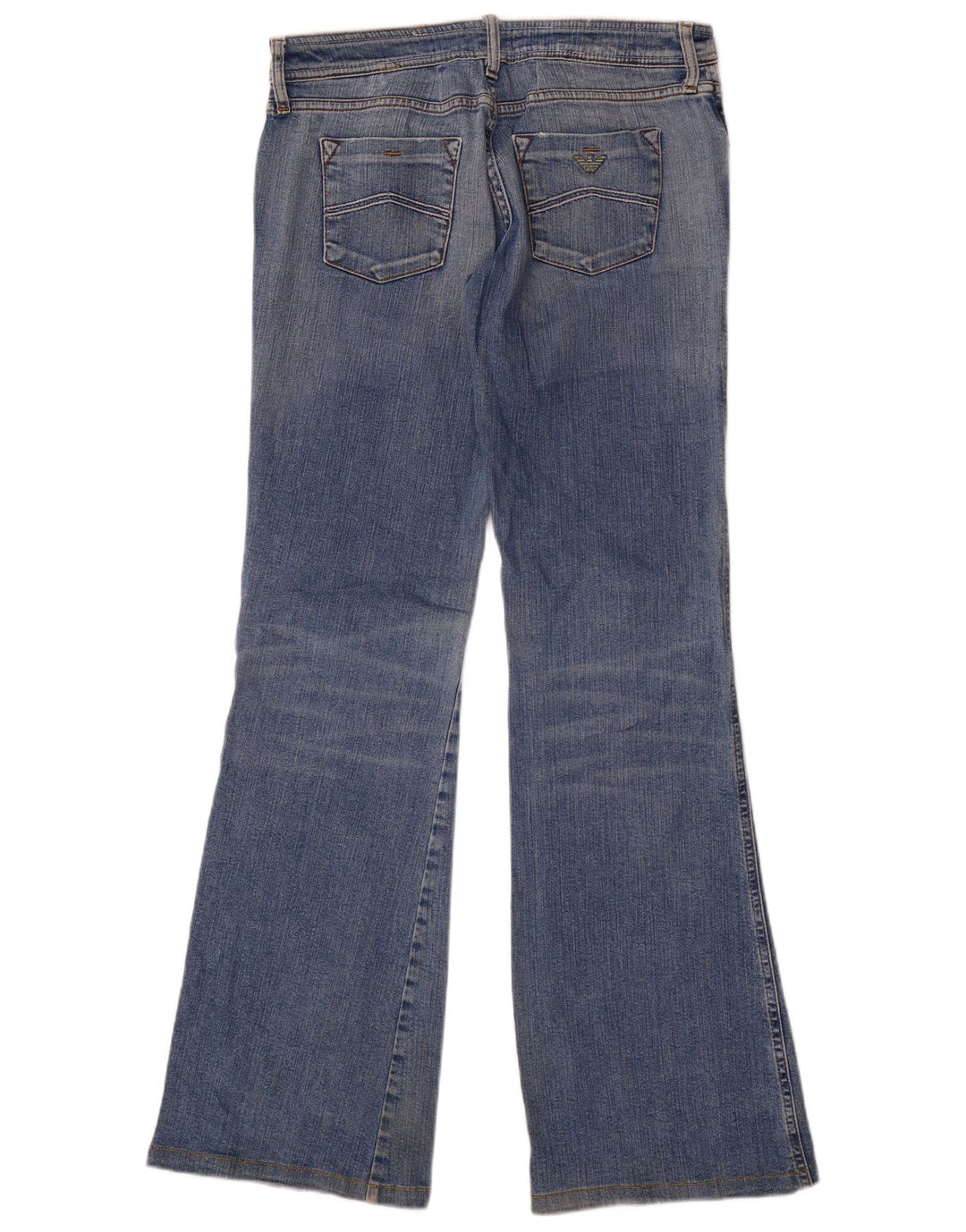 Armani Womens Bootcut Jeans W29 L34 Blue