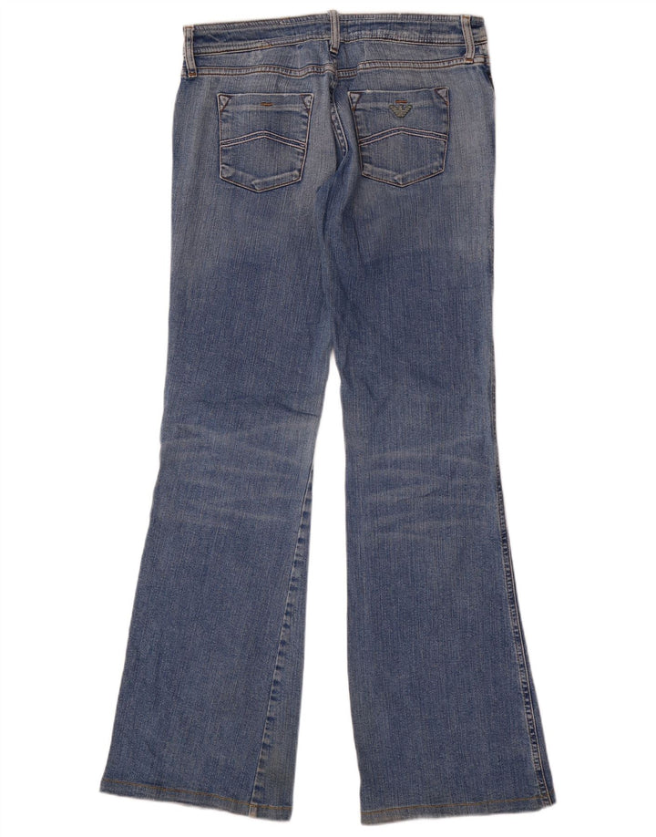 Armani Womens Bootcut Jeans W29 L34 Blue