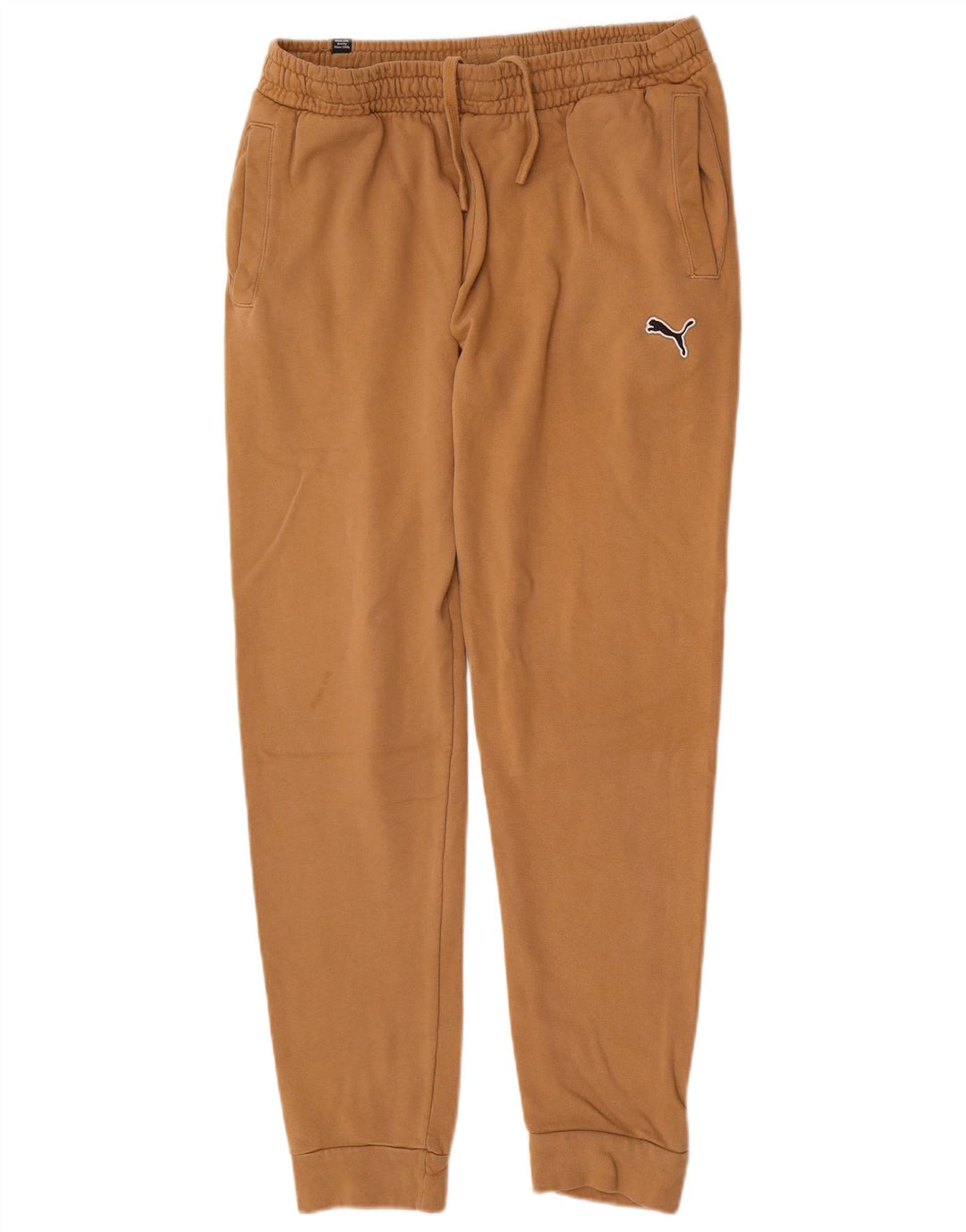 Puma Mens Tracksuit Trousers Joggers Large Brown Cotton