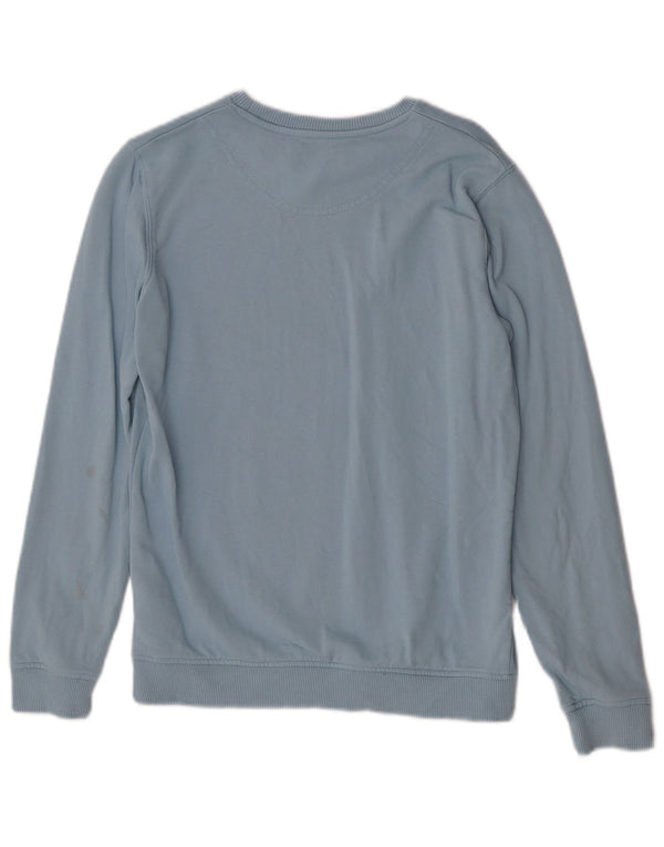 Lyle & Scott Boys Graphic Sweatshirt Jumper 12-13 Years Blue Cotton