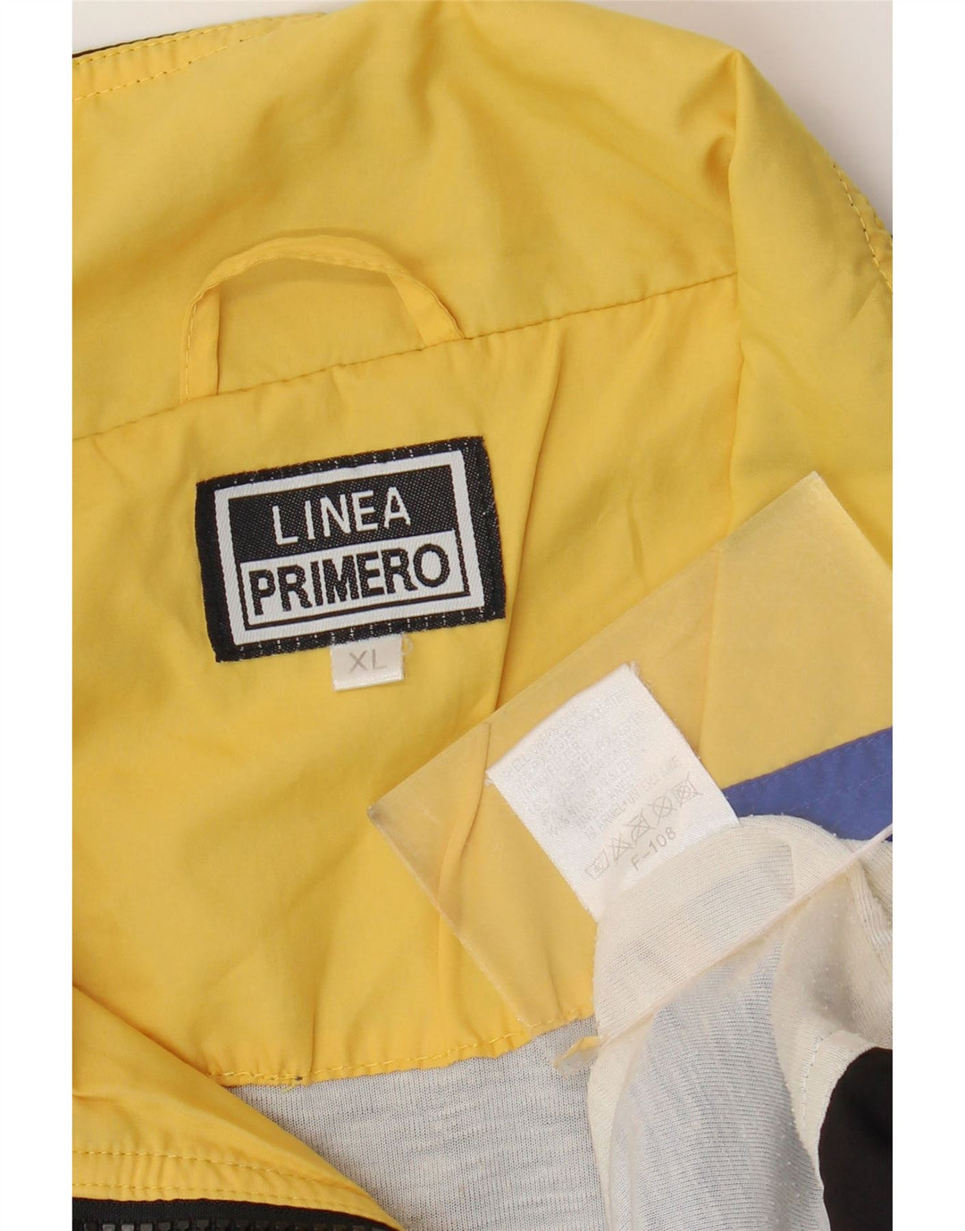 LINEA PRIMERO Mens Tracksuit Top Jacket XL Multicoloured Colourblock