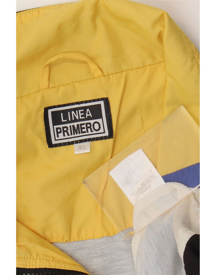 LINEA PRIMERO Mens Tracksuit Top Jacket XL Multicoloured Colourblock