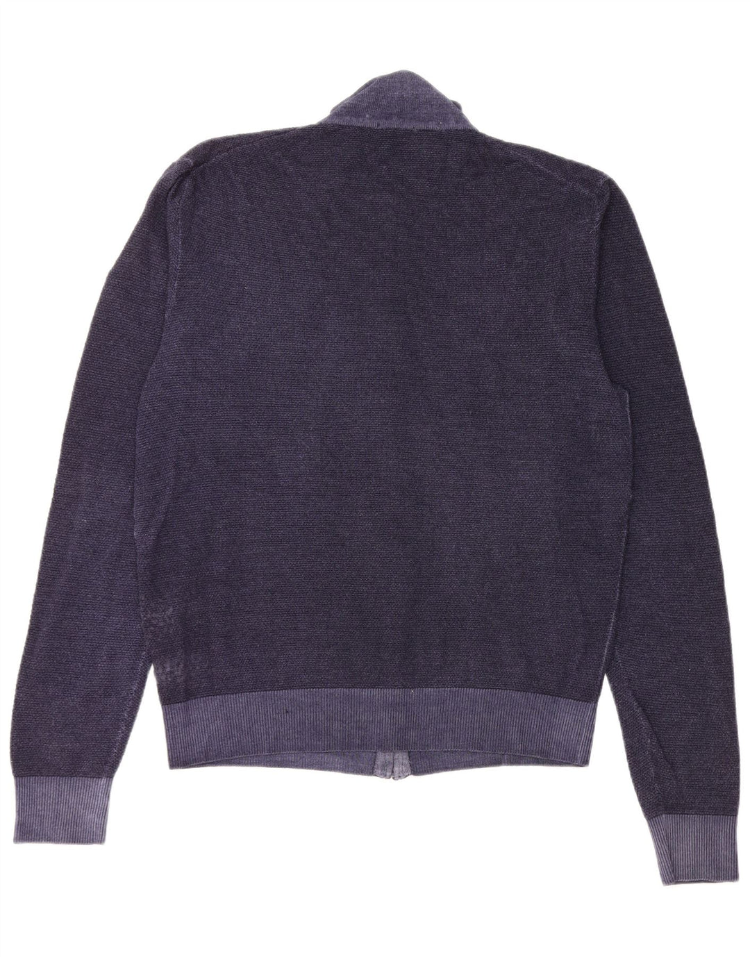Sun68 Womens Cardigan Sweater UK 20 2XL Navy Blue Wool