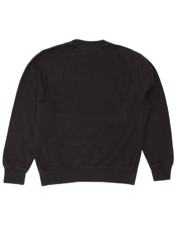 Nike Mens Sweatshirt Jumper Small Black Cotton