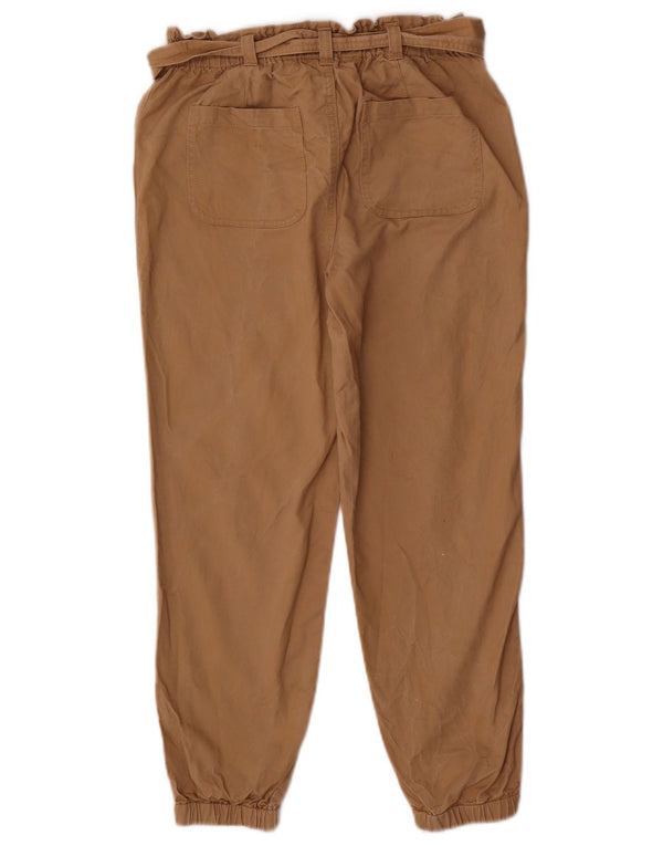 Polo Ralph Lauren Girls Joggers Trousers 11-12 Years W26 L22 Brown Lyocell