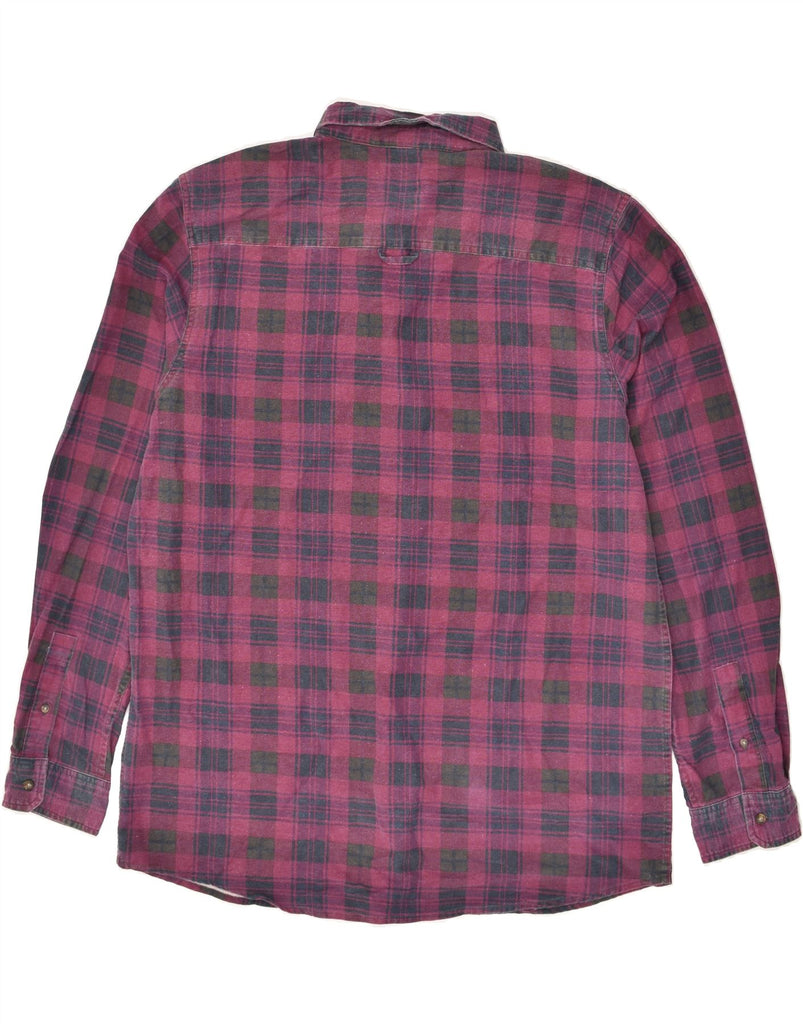 RIP CURL Mens Shirt 2XL Burgundy Check | Vintage Rip Curl | Thrift | Second-Hand Rip Curl | Used Clothing | Messina Hembry 
