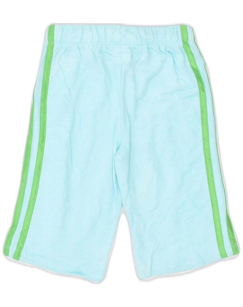 ADIDAS Boys Sport Shorts 2-3 Years Blue Cotton | Vintage | Thrift | Second-Hand | Used Clothing | Messina Hembry 