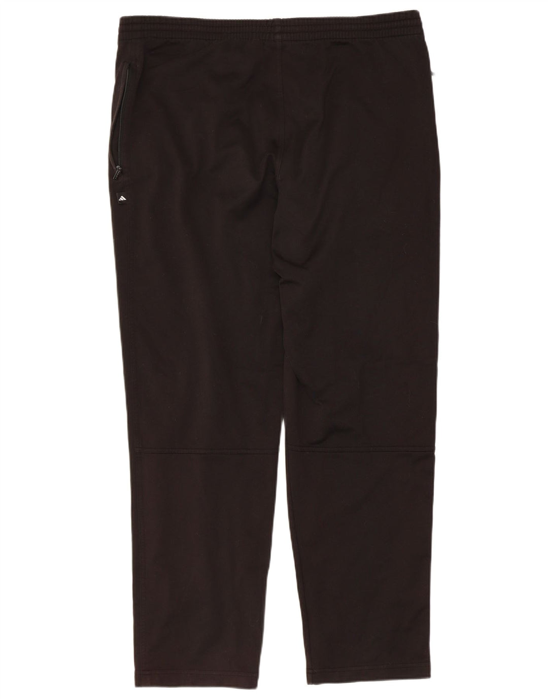 Adidas Mens Tracksuit Trousers Medium Black Polyester