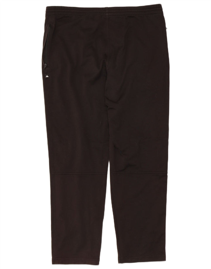 Adidas Mens Tracksuit Trousers Medium Black Polyester