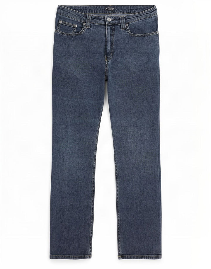 Armani Womens Straight Jeans W33 L28 Blue