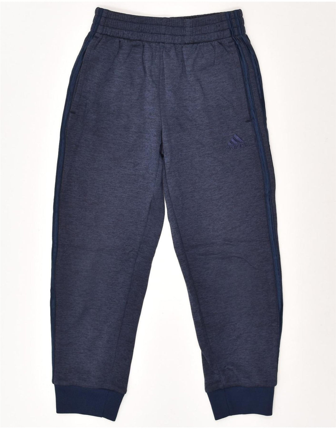 ADIDAS Boys Tracksuit Trousers Joggers 7-8 Years Small Navy Blue | Vintage Adidas | Thrift | Second-Hand Adidas | Used Clothing | Messina Hembry 