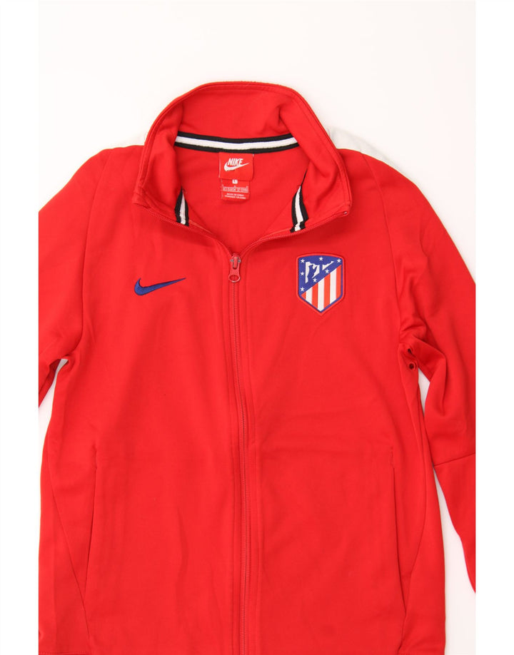 NIKE Boys Graphic Tracksuit Top Jacket 12-13 Years Large  Red Colourblock Vintage Nike and Second-Hand Nike from Messina Hembry 