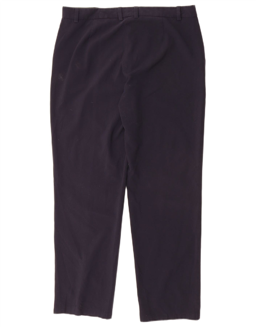 Marks & Spencer Womens Suit Trousers UK 12 Medium W30 L28 Navy Blue