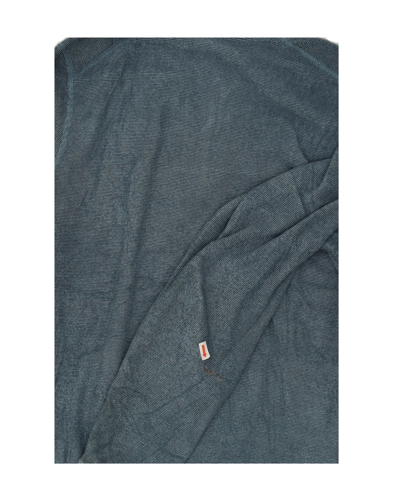 THE NORTH FACE Womens Zip Neck Fleece Jumper UK 16 Large Blue Polyester | Vintage The North Face | Thrift | Second-Hand The North Face | Used Clothing | Messina Hembry 