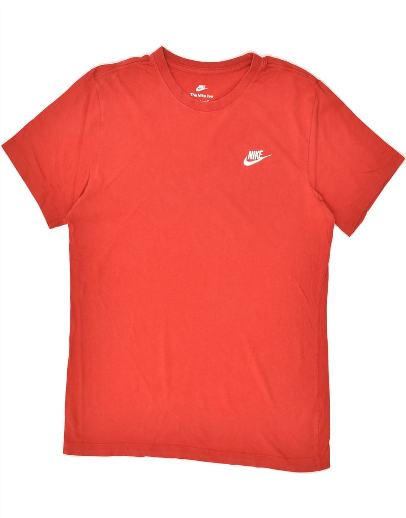 NIKE Mens T-Shirt Top Small Red Cotton | Vintage Nike | Thrift | Second-Hand Nike | Used Clothing | Messina Hembry 