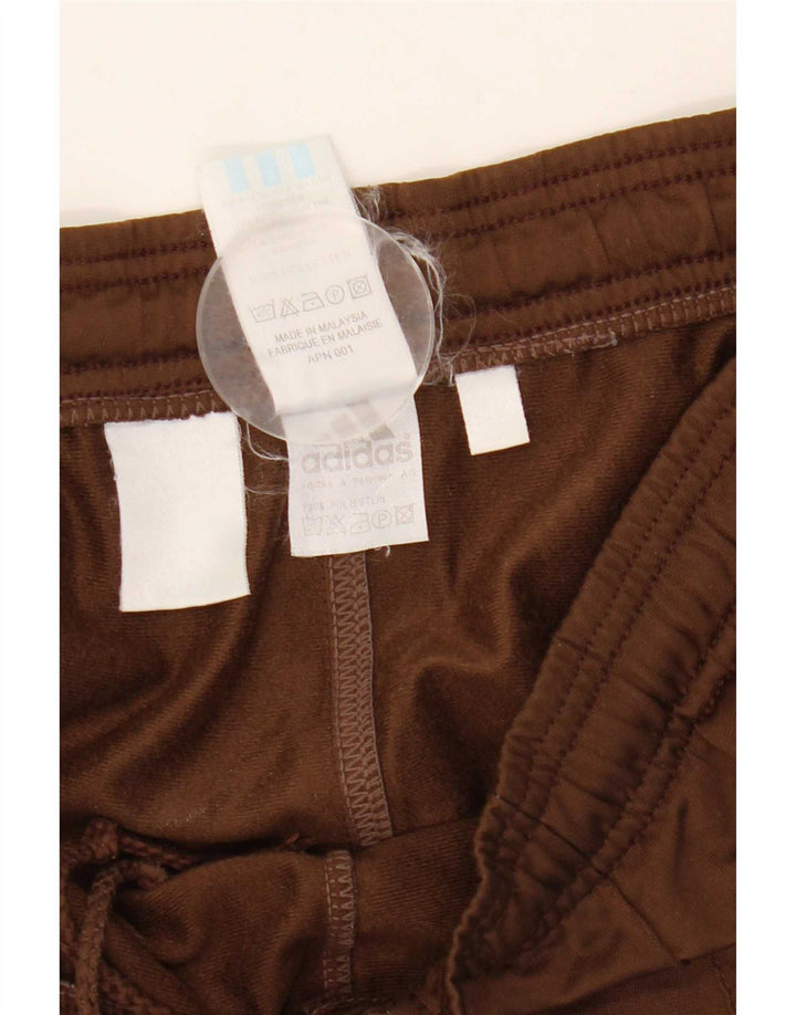 Adidas Mens Tracksuit Trousers Joggers UK 38/40 Medium  Brown Polyester