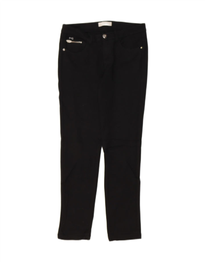 NERO GIARDINI Womens Slim Casual Trousers IT 44 Medium W28 L26 Black