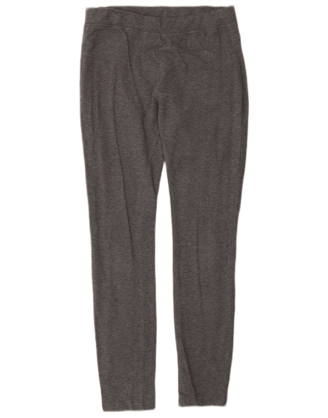 BENETTON Womens Leggings UK 12 Medium  Grey