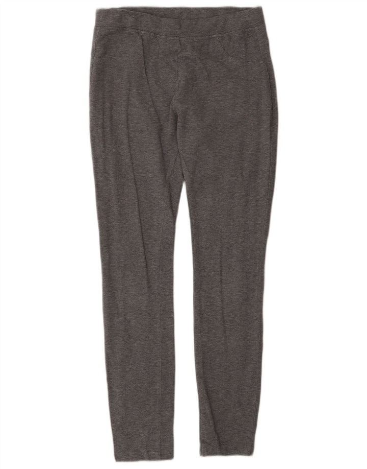 BENETTON Womens Leggings UK 12 Medium  Grey