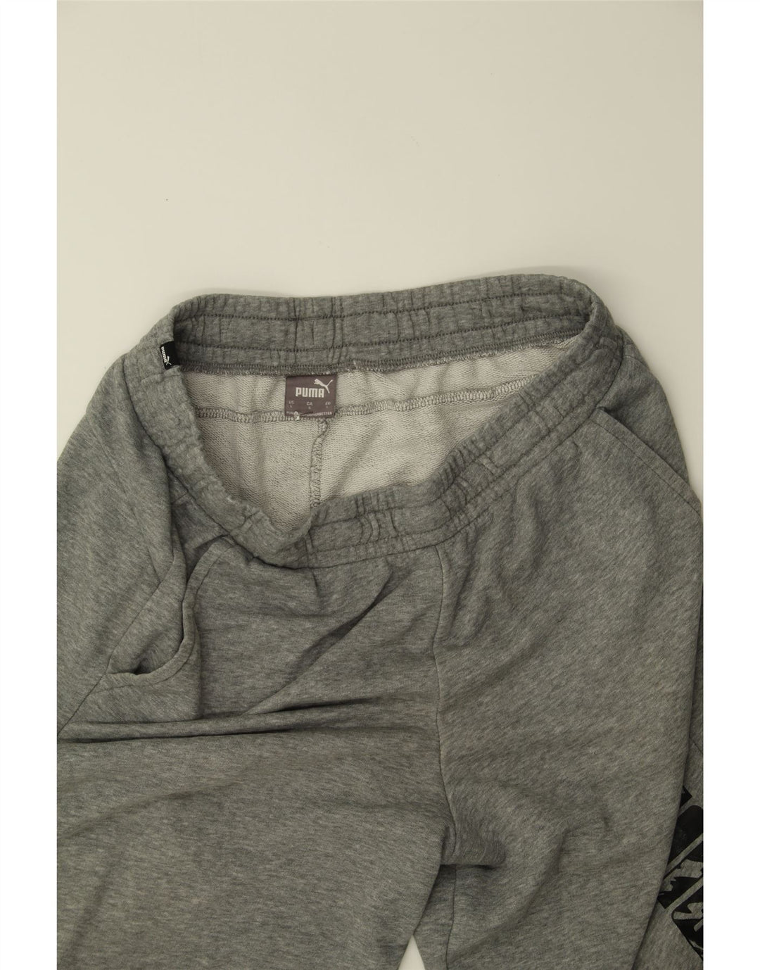 PUMA Mens Graphic Sport Shorts Large Grey Vintage Puma and Second-Hand Puma from Messina Hembry 