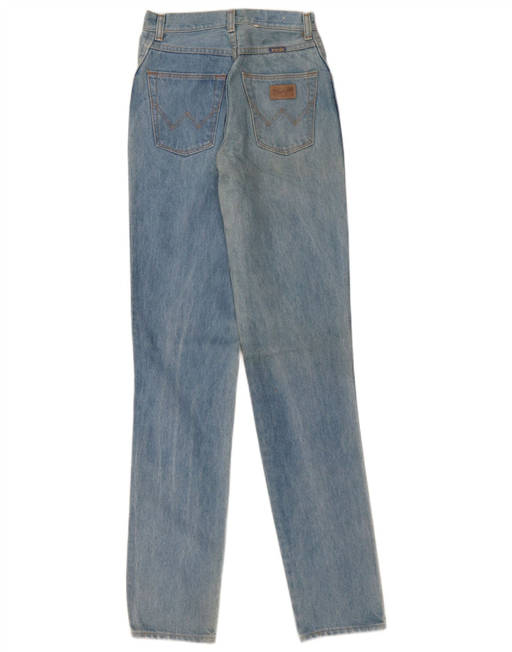 Wrangler Womens Slim Jeans W28 L36 Blue Cotton