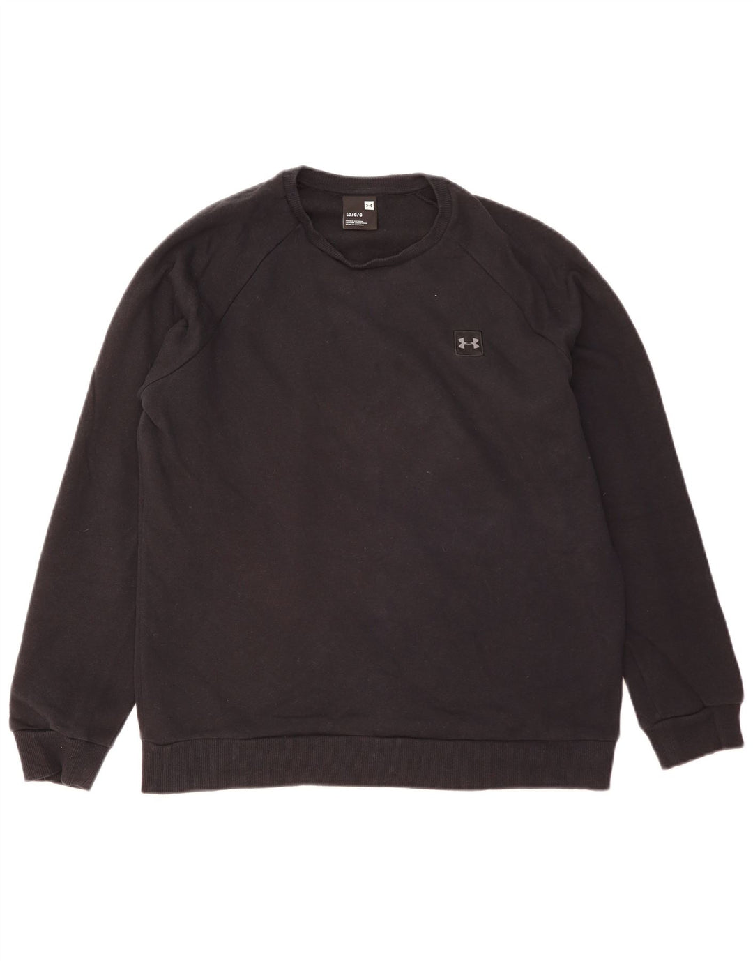 Under Armour Mens Sweatshirt Jumper Large Navy Blue Cotton