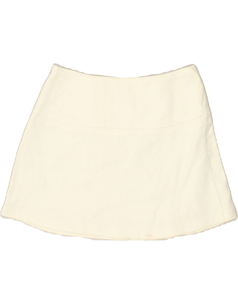 ORSAY Womens Mini Skirt W26 Small White | Vintage Orsay | Thrift | Second-Hand Orsay | Used Clothing | Messina Hembry 