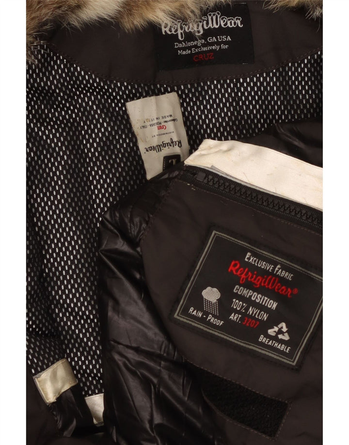 Refrigiwear Womens Cruz Windbreaker Jacket UK 14 Large Grey Polyamide