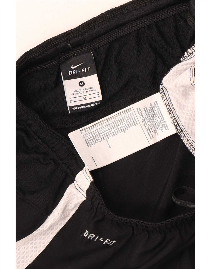 Nike Mens Dri Fit Sport Shorts Medium Black Colourblock Polyester