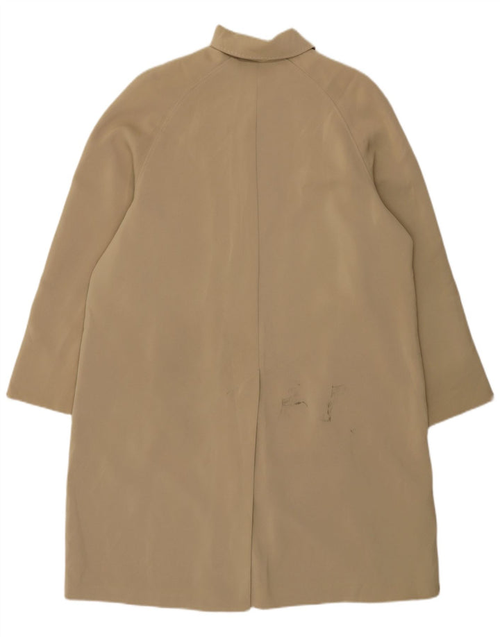 Marks & Spencer Womens Standard Fit Overcoat UK 18 XL Beige Polyester