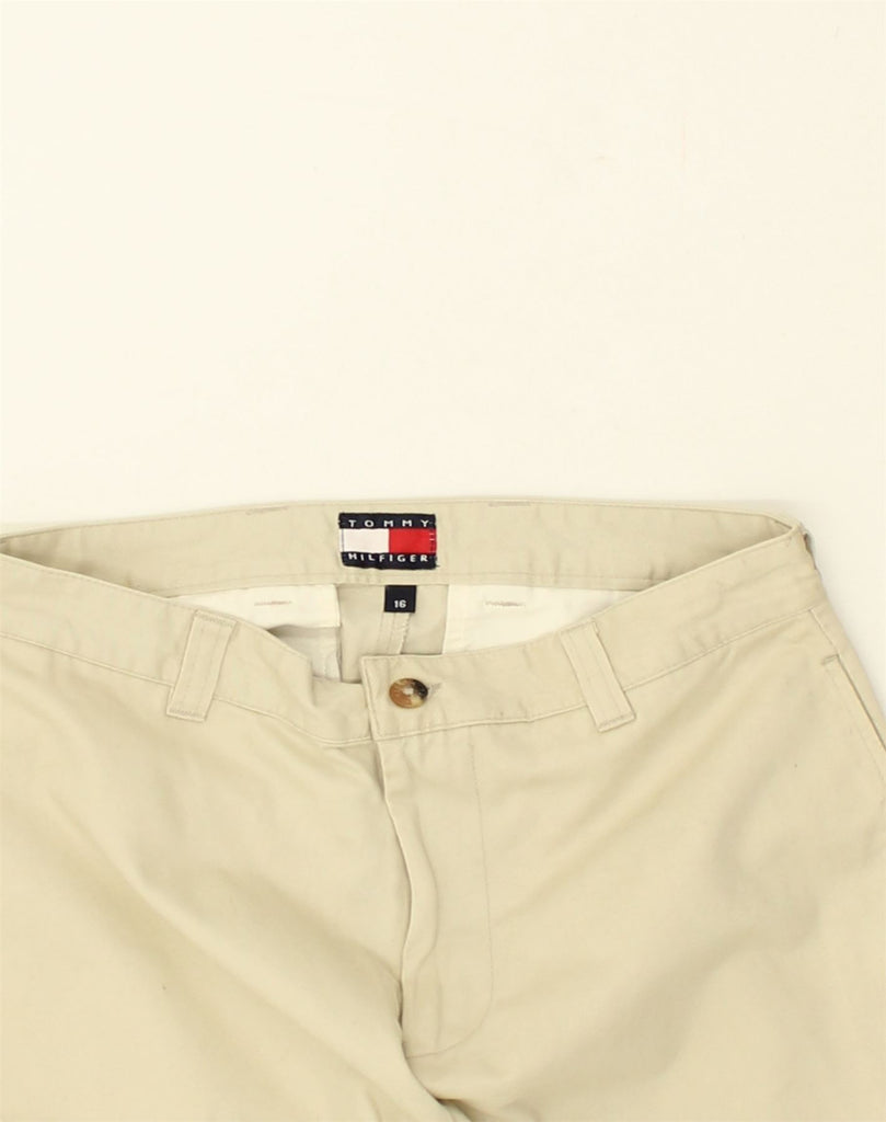 TOMMY HILFIGER Boys Straight Chino Trousers 15-16 Years W26 L35 Beige | Vintage Tommy Hilfiger | Thrift | Second-Hand Tommy Hilfiger | Used Clothing | Messina Hembry 