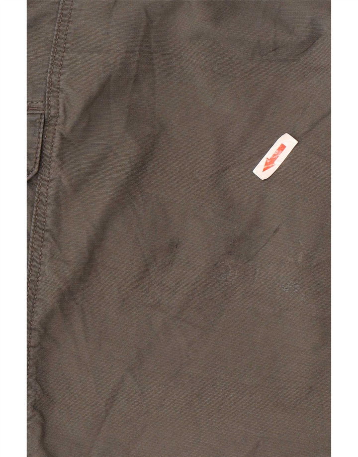 Marks & Spencer Mens Cargo Shorts W34 Large Khaki Cotton