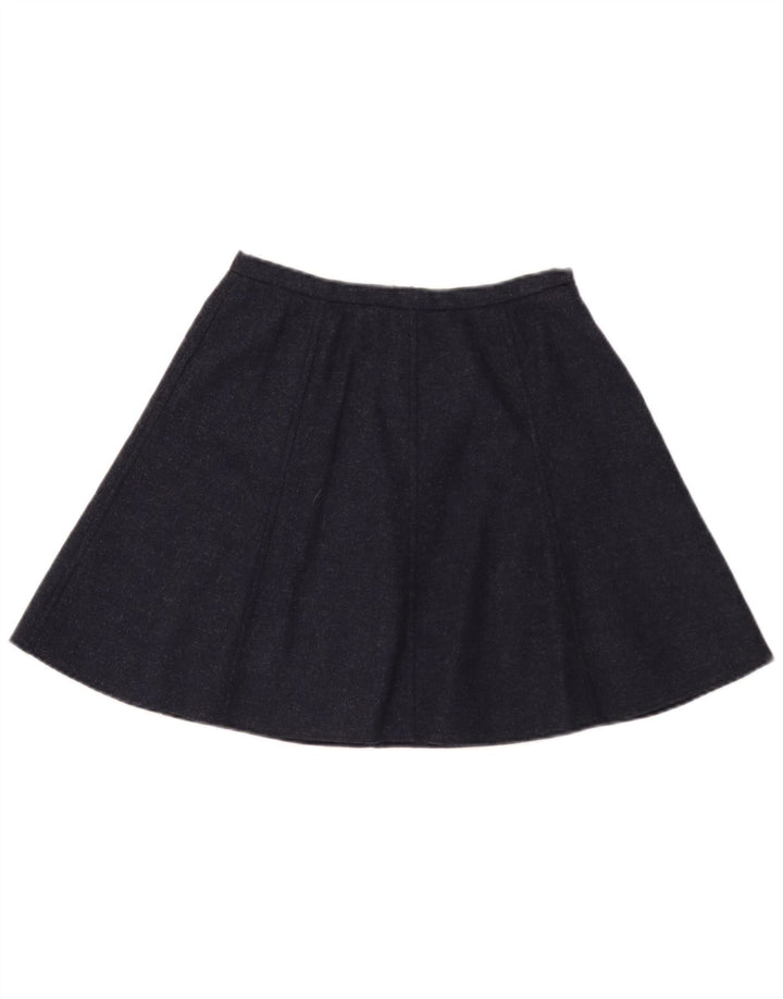 Vintage Womens Mini Skirt W26 Small Navy Blue